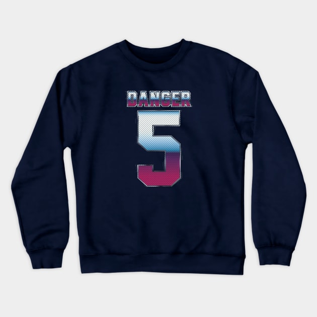 (5) Danger Crewneck Sweatshirt by monsieurgordon